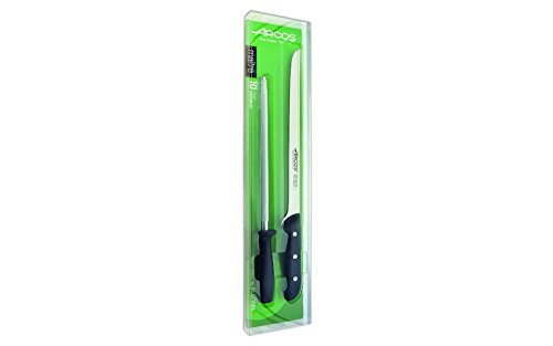 Conjunto de Faca e Afiador Arcos 151900 Arcos - Facas de cozinha - faca, afiar, inox, polipropileno
