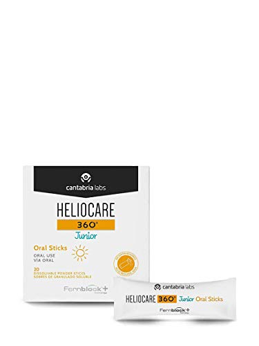 Protetor Solar HELIOCARE 360° Junior (20 unidades) Heliocare - Protetor solar - protetor solar, heliocare 360° junior, 20 unidades, raios ultravioleta, radicais libres, protege pele