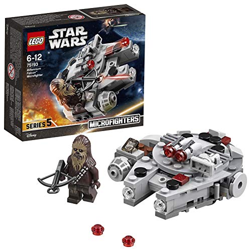 LEGO Star Wars - Microfighter Millennium Falcon (Idade Mínima Recomendada: 4 anos) LEGO - Blocos de encaixe - lego, star wars, microfigura, millennium falcon, 4 anos