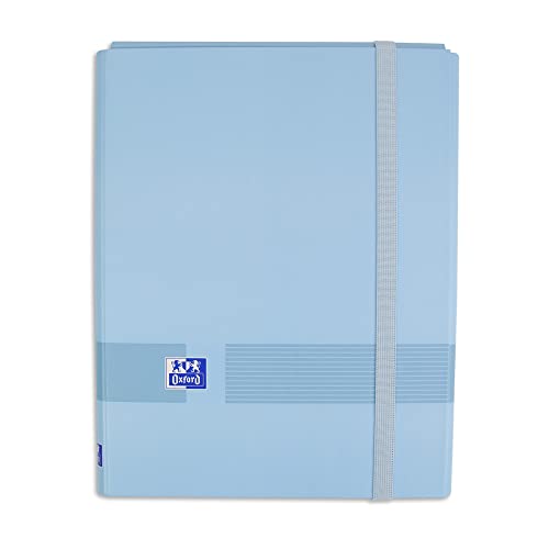 Pasta OXFORD (A4 - Polipropileno - Azul) Hamelin Brands - Pastas Organizadoras - polipropileno, a4, 200 folhas, elástico