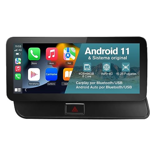 Autorrádio AWESAFE (Bluetooth - Android 11) VT-ES-HPQ514.DP - Aparelhos de áudio e vídeo para veículos e sistemas de painel - bluetooth, Android 11