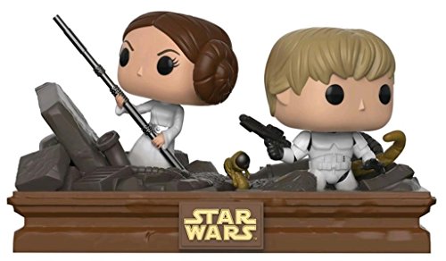 Figura FUNKO POP! Star Wars 224 (Star Wars) Funko - Bonecos de ação e brinquedo - figura, colecionável, star wars, luke, leia, trash compactor