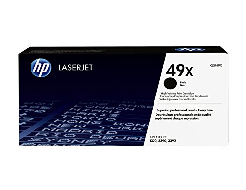 Toner HP Laserjet Original 49X Preto (Q5949X - 30000 páginas) HP - Cartuchos de toner e jato de tinta - laser, preto, q5949x, 30000 páginas