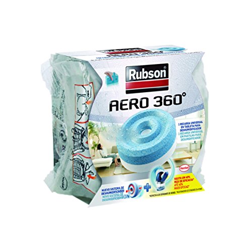 Recarga Desumidificador RUBSON Aero 360° Recambio Neutralizador de Olor Neutro RUBSON - Absorvedores de umidade - recarga, desumidificador, neutralizador de odor, 450g, tables