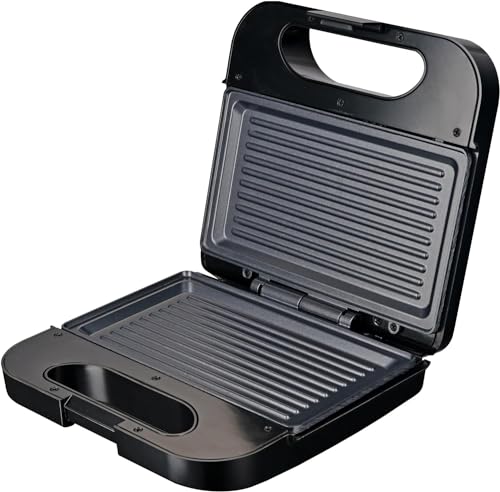 Grelhador de Placas GRUNKEL GMBH 1000-0001 GRUNKEL - Sanduicheiras - placas, 750 W, preto