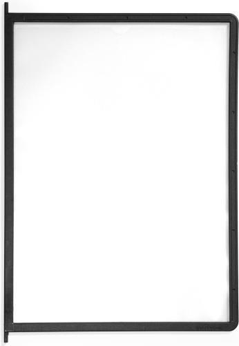 Suporte para Avisos e Informações DURABLE Sherpa Durable - Quadros de avisos - preto, plástico, 29x21 cm