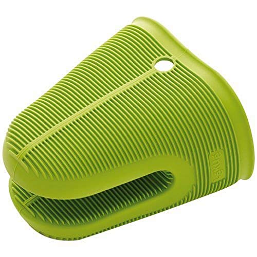 Protetor de Punho para Faca de Cozinha SILVANOVA Verde Lékué - Luvas de forno e pegadores de panelas - silicone, resistente, 220ºC, verde