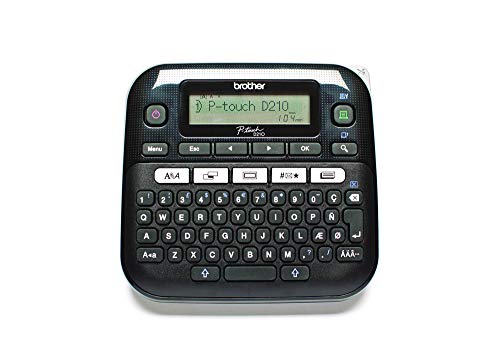 Impressora de Etiquetas BROTHER PT-D210VP Brother - Impressoras, fotocopiadoras e máquinas de fax - usb, branco, cinzento, rede elétrica