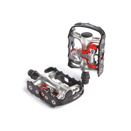 Pedais para Ciclismo XLC System 01 (Preto - Tamanho Único) XLC - Peças da transmissão da bicicleta - alumínio, cromo, polímero, bola