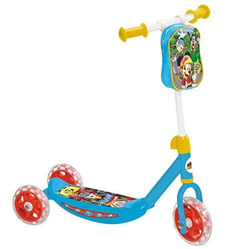 Trotinete DISNEY Mickey (Idade Mínima Recomendada: 3 anos) Mondo - Patinetes elétricos - idade mínima 3 anos, base anti-deslizante, rodas de poliuretano, manípulo ajustável