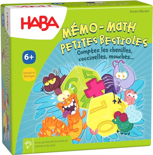 Jogo Educativo HABA Animals Memo-Math (Idade Mínima Recomendada: 3 anos) HABA - Jogos - educativo, 3 anos, dado, memorização