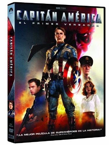 Blu-Ray Captain America: The First Avenger - Edição em Espanhol (Vídeo) Marvel - Dvds e vídeos - blu-ray, captain america, ação, chris evans