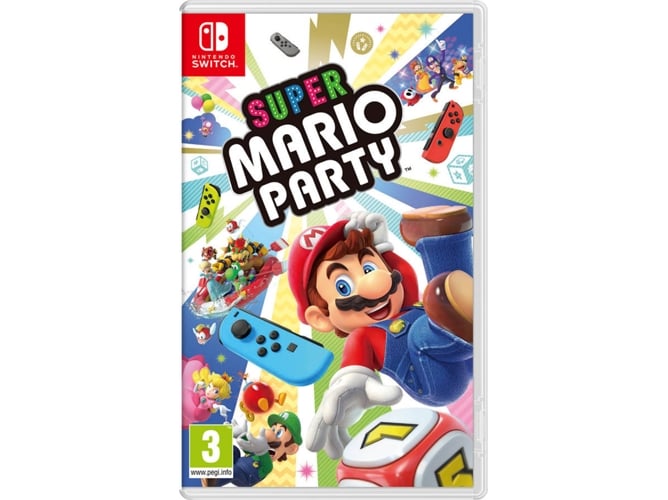 Super Mario Party (Nintendo Switch) (Jogos) Nintendo - Software de jogos de vídeo - nintendo switch, plataforma, multiplayer