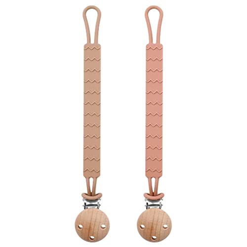 Porta-Chupeta Infantil SILICONA ALBARICOQUE Govvay - Cuidados com a higiene oral - silicone, albaricoque, flexível, fácil de limpar