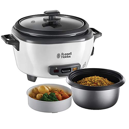 Panela de Arroz RUSSELL HOBBS 27030-56 (300 W) Russell Hobbs - Utensílios de Cozinha - 300 W, 6 raciones, indicador luminoso, fácil de limpar