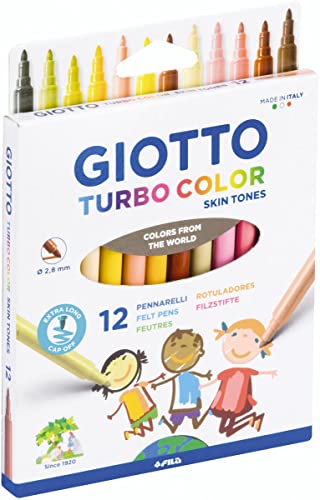 Conjunto de 12 Marcadores Giotto Twist & Flex 2.8 mm Fila - Instrumentos de escrita e desenho - conjunto, 12 marcadores, giotto, twist & flex, pontas flexíveis