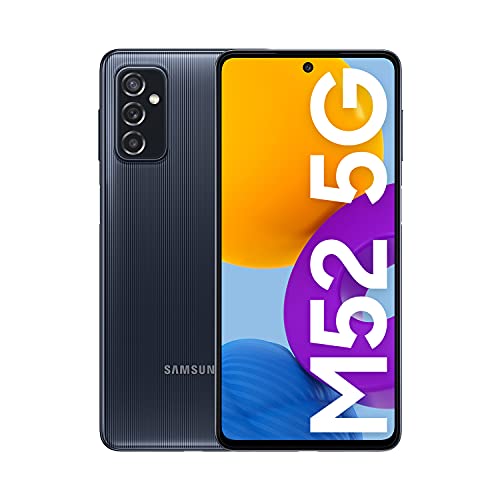 Smartphone SAMSUNG Galaxy M52 5G (6.7'' - 6 GB - 128 GB - Preto) SAMSUNG - Telemóveis - 6.7 polegadas, 6 GB RAM, 128 GB, Android 11, 5g