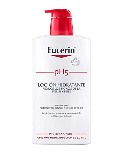 Loção para Pele Seca EUCERIN PH5 (1 L) Eucerin - Loção e hidratante - higiene, cuidado pessoal, 1000 ml, unissexo