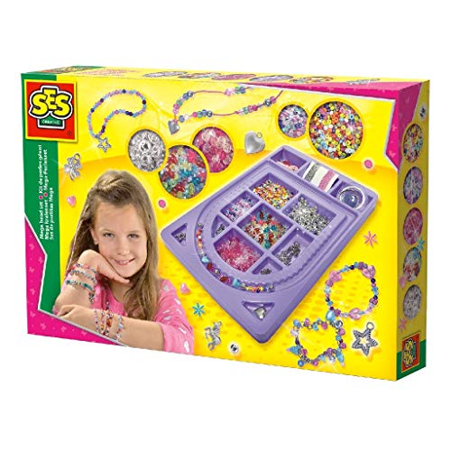 Conjunto de Perlas para Crianças SES CREATIVE Mega SES CREATIVE - Missangas - perlas, crianças, acessórios, brincadeiras coloridas