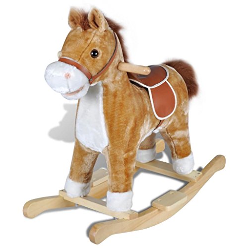 Baloiço para Crianças VDXE 2 em 1 Castanho (Recondicionado Como Novo) vidaXL - Brinquedos - baloiço, crianças, vdxe, castanho, recondicionado