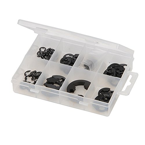 Arandelas FIXMAN (Preto - Poliéster - 2.5x20 cm) FIXMAN - Arruelas - preto, poliéster, 2.5x20 cm