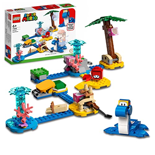 LEGO Super Mario - A Prainha Da Dorrie - 71398 (Idade Mínima: 7) LEGO - Brinquedos - lego, super mario, prainha da dorrie, 71398, idade mínima 7