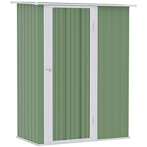 Cobertura de Jardim Outsunny | 1,07 m² | 142x84x189 cm - Verde SPANISH AOSOM - Estruturas externas - cobertura, jardim, outsunny, 1.07m², verde