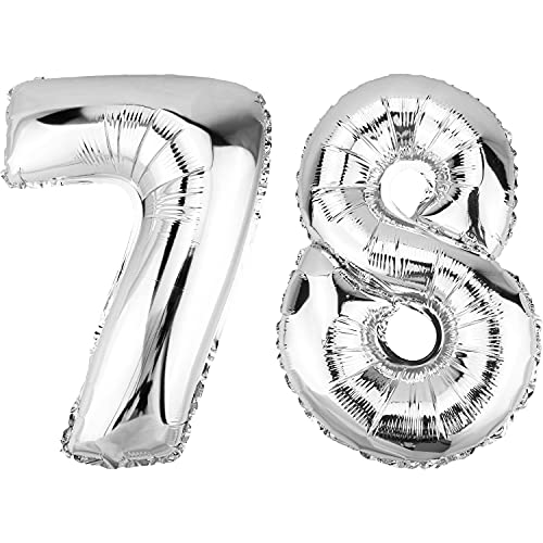 Dekor Rex Balão de Festa Prateado 78 cm DekoRex - Balões - alumínio, automática, 78 cm