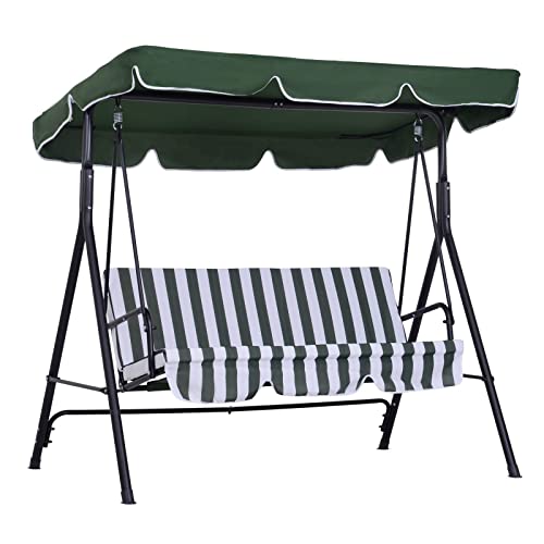 Baloiço de Jardim Outsunny | 172 x 110 x 153 cm - Verde Outsunny - Móveis de exterior - baloiço, jardim, 172x110x153cm, verde