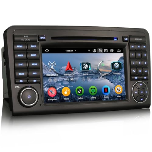 Autorrádio ERISIN (Mercedes-Benz - Android 13 - 4 GB - 64 GB) erisin - Áudio - autorradio, mercedes-benz, android 13, 4 GB, 64 gb