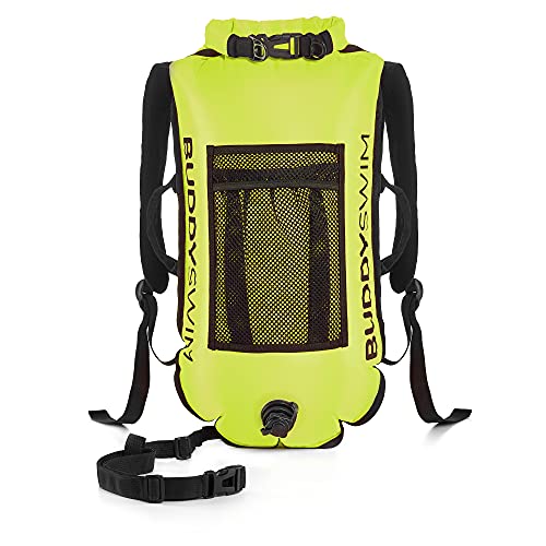 Mochila para Flutuadores BUDDYSWIM (Preto - Poliéster) BUDDYSWIM - Mochilas - preto, poliéster, flutuadores