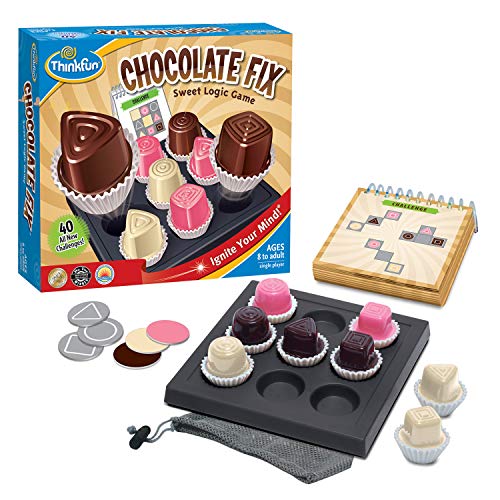 Jogo de Tabuleiro THINKFUN Chocolate Fix (Idade Mínima Recomendada: 8 anos) Ravensburger - Jogos - jogo tabuleiro, chocolate fix, 8 anos, 2-4 jogadores