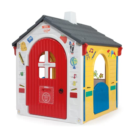Casa de Brincar INJUSA School Party (Idade Mínima: 3 Anos - 35 x 25 x 30 cm) INJUSA - Brinquedos - 2 andares, escada, balcão, mesa, cadeira