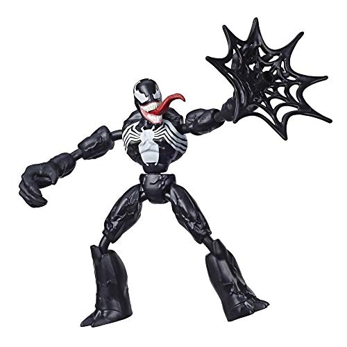 Figura de Ação SPIDER-MAN Venom Bend And Flex (Idade Mínima: 4 anos) Marvel - Bonecos de ação e brinquedo - flexível, 4 anos, spider-man