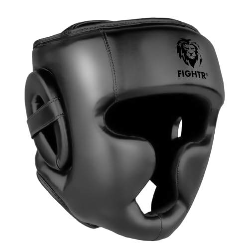 Capacete de Boxe FIGHTR 1 (Tamanho Único) FIGHTR - Capacetes de boxe e artes marciais - proteção frontal, lateral, traseira, ajustável