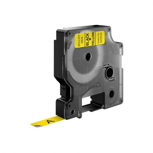 Fita para Etiquetadora DYMO D1 Standard 9mm x 7m DYMO - Fitas de etiquetas e recargas - 9mm, 7m, poliéster, resistente ao calor