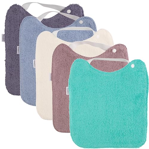 Conjunto de 5 Fraldas HOMYBABY Impermeáveis com Botões (Tam: 0-6 meses) HOMYBABY - Amamentação e alimentação - impermeáveis, botões, 0-6 meses