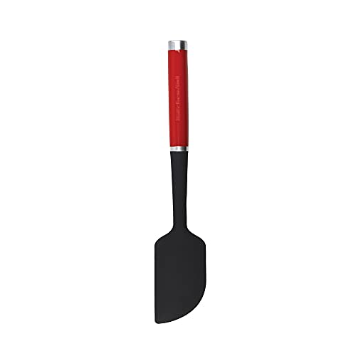 Espátula KITCHENAID Silicone (Preto - 20 cm) Lifetime Brands - Espátulas - silicone, preto, 20 cm