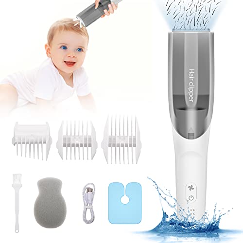 Aparador de Cabelo Infantil Spark Moments | Preto Xuhom - Acessórios de banheiro - infantil, 2 motores, sem barulho, não quebra