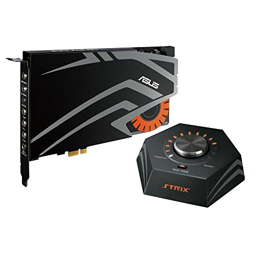Placa de Som ASUS Strix Raid Pro (PCIe - 7.1) ASUS - Placas e adaptadores de áudio - pci-e, 7.1, asus strix raid pro