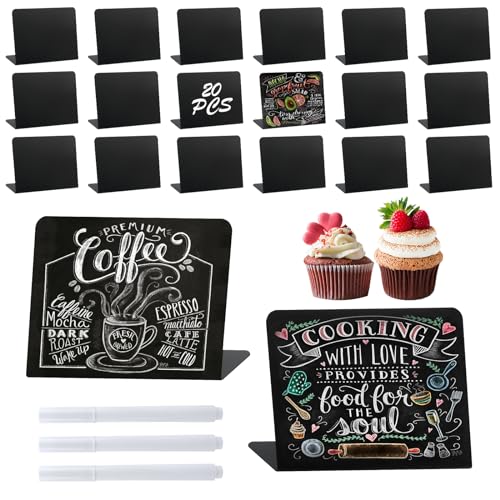 Conjunto de 20 Quadros Brancos com Canetas Mini LWMTT - Quadros-negros - conjunto, 20 quadros brancos, canetas mini