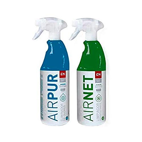 Ch Química Airnet+Airpur 750 Ml (Aspiração e limpeza) CH Quimica - Acessórios para ar condicionado - ch química, airnet, airpur, aspiração, limpeza