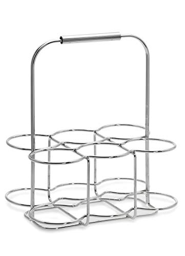 Garrafa BLOMUS 68484 | Transparente, Prateado blomus - Cestas - transparente, prateado, vidro