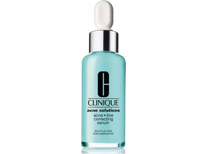 Sérum de Rosto CLINIQUE Solutions Acne Correção Linha + 30 (30 ml) Clinique - Tratamentos e kits para acne - acne, correção, 30 ml, spray