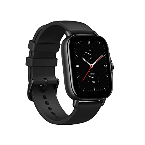 Smartwatch AMAZFIT GTS 2e (Bluetooth - Silicona - Preto) Anhui Huami Information Technology Co., Ltd - Óculos inteligentes - bluetooth, silicone, preto, 250 mAh