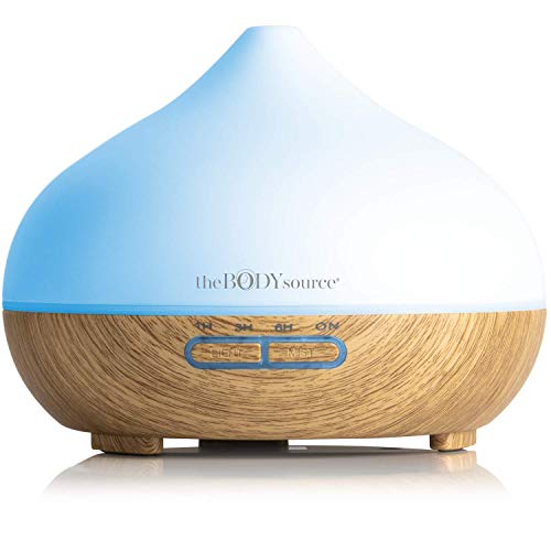 Difusor de Óleos Essenciais THE BODY SOURCE com Luzes Led The Body Source - Aromatizadores de ambiente - difusor, óleos essenciais, led