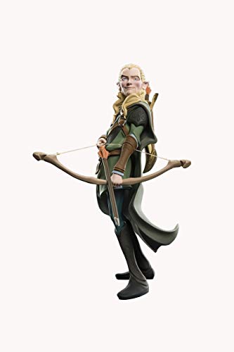 Figura Weta Workshop Mini Epics - Legolas Weta - Bonecos de ação e brinquedo - 15 cm, articulada, pvc, 16 pontos