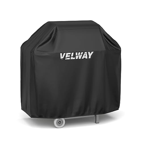 Capa para Churrasqueira VELWAY (117 x 66 x 117 cm) Velway - Capas para churrasqueira externa - poliéster, pvc, castanho, branco