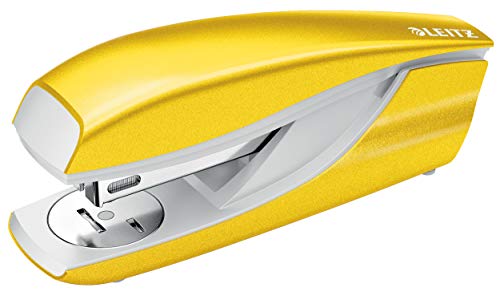 Agrafador LEITZ WOW 55020001 (Capacidade Máx.:30 folhas) Leitz - Agrafadores - 30 folhas, amarelo, 265g
