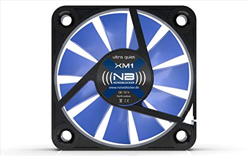 Noiseblocker BlackSilentFan XM1 Pasta de computador Ventoinha Noiseblocker - Peças de refrigeração de sistema de computador - 2800 rpm, 3 pólo, preto, 4 cm
